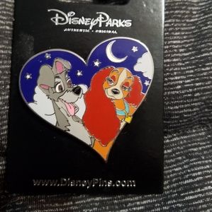 Lady and the Tramp Disney Collectable pin